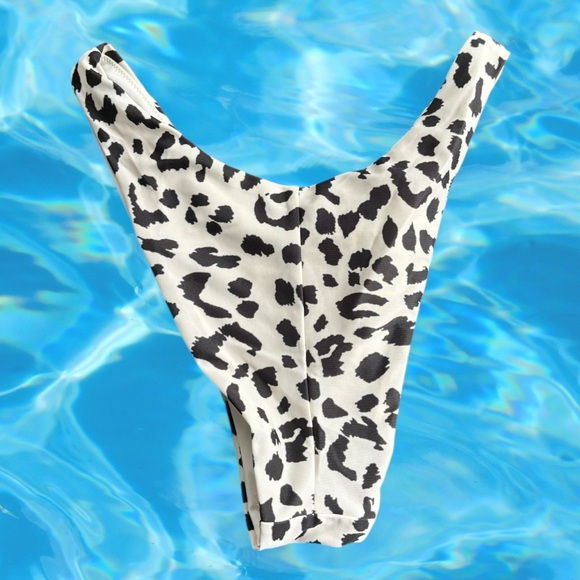 Aerie Cheekier Animal Print Bikini Bottom - Picture 2 of 5